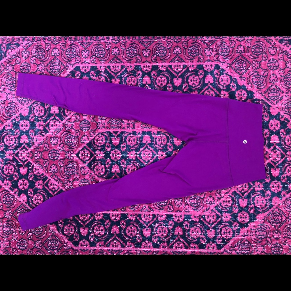 lululemon Wunder Under high rise leggings